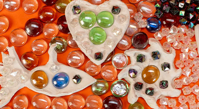 Cam Işıltılı Seramik Formlar (4 - 6 Yaş)