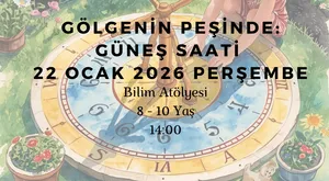 Gölgenin Peşinde: Güneş Saati 8-10 Yaş